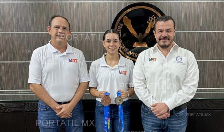 Comparte rector logros de estudiantes de la UAT en los Juegos Centroamericanos y del Caribe 2023