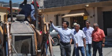 Supervisa alcalde avance de obra en 24 Berriozábal