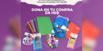Se suma H-E-B a campaña de útiles escolares del DIF Victoria