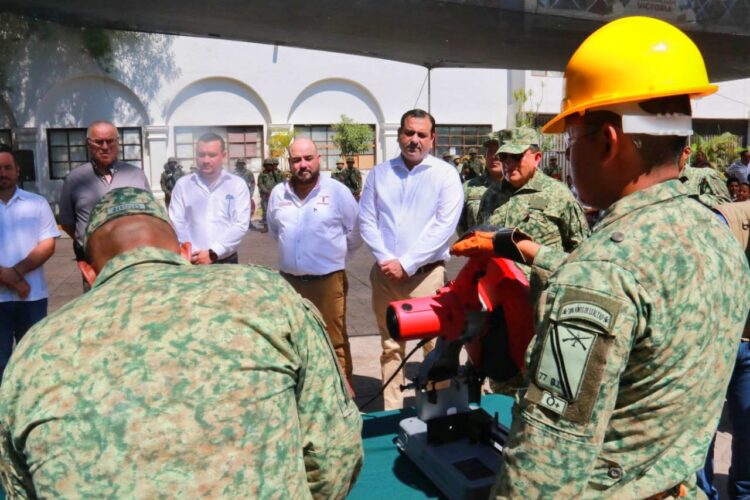 Instalan SEDENA y Municipio módulo de canje de armas
