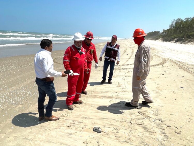 Descarta PEMEX contaminación de hidrocarburo en playas de Tamaulipas