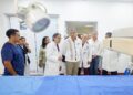 Constata Américo Villarreal avance  del Hospital del ISSSTE en Tampico