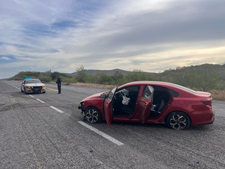 Mujer lesionada en choque a Soto La Marina