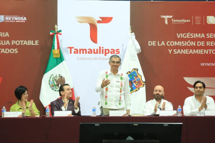 Reconocen gestión del agua del gobernador de Tamaulipas