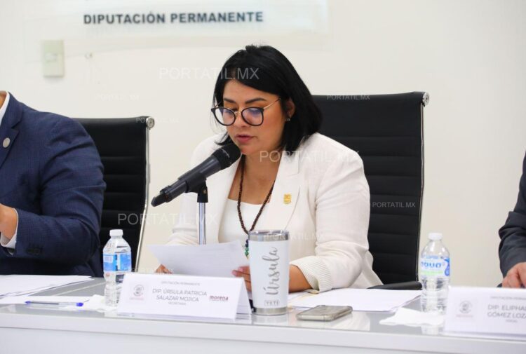 Los diputados de Morena no estamos obsesionados con el poder: Úrsula Salazar