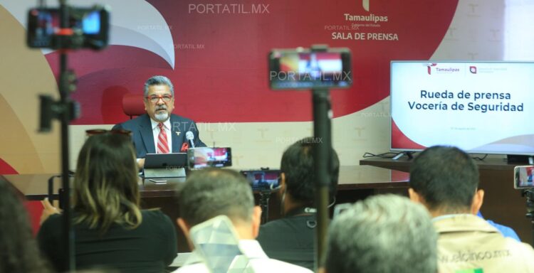 Vocería de Seguridad de Tamaulipas exhorta a denunciar hechos delictivos