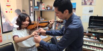 Continúan inscripciones en Colegio de San Juan Siglo XXI, escuela de música de Matamoros