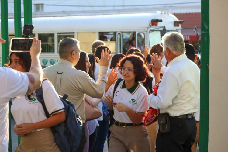 Exitoso regreso a clases en Conalep de Ciudad Victoria, Tamaulipas