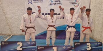 Judoka victorense gana cuatro medallas de oro en torneo nacional