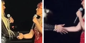 Critican a Yuri por subir al escenario a Wendy Guevara