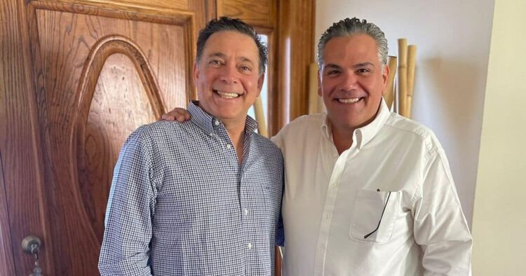 Líder del PRI se reúne con Eugenio Hernández: rumores lo ponen como candidato al Senado