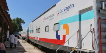 Llega Dr. Vagón a Victoria con servicio médico gratuito