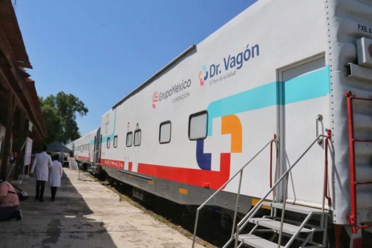 Llega Dr. Vagón a Victoria con servicio médico gratuito