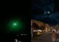 Captan posible meteorito en Turquía