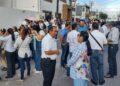 Maestros cierran escuelas y calles en varias ciudades de Tamaulipas
