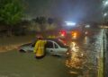 Brindó Protección Civil auxilio a automovilistas afectados por las lluvias