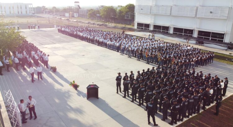Destaca Américo Villarreal capacitación de elementos para Guardia Estatal de Tamaulipas