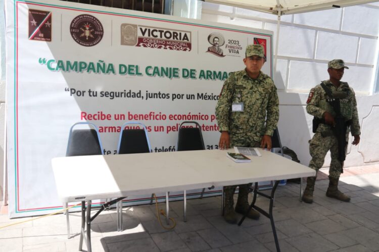 Continúa campaña de desarme voluntario