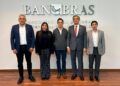 Américo Villareal presenta proyectos ante BANOBRAS, para transformar transporte