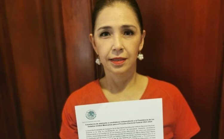 Dentista de Ciudad Victoria se anota como independiente a la Presidencia de la República
