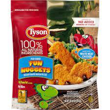Encuentran trozos de metal en nuggets marca Tyson Foods