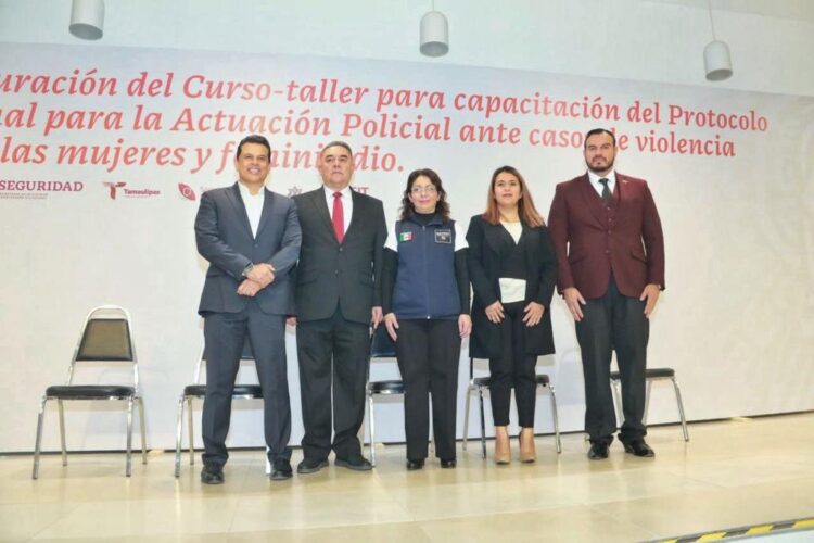 Victoria, sede de taller policial contra la violencia y feminicidio