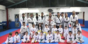 Taekwondoínes del 11 Mina, entre los mejores del país