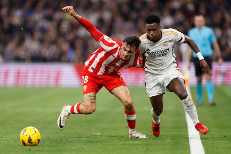 Remontada del Madrid 3 a 2 al Almería