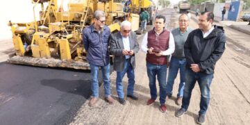 Amplia Municipio recarpeteo y bacheo de calles a más colonias