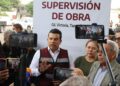 Supervisa alcalde pavimentación en la Nacozari y 7 de Noviembre