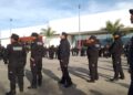 Policías de Tamaulipas protestan para exigir pago de viáticos
