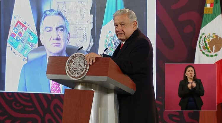 Avala López Obrador trabajo de Américo Villarreal en seguridad de Tamaulipas