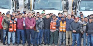 Reconoce Alcalde labor de trabajadores de limpieza en cambio de imagen a Victoria