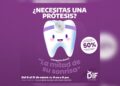 Brinda DIF Victoria 50% de descuento en prótesis dentales