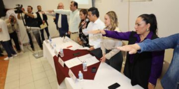 Reinstalan autoridades municipales SIPINNA Victoria