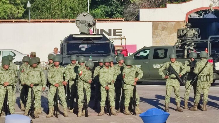 Refuerza el Ejército Mexicano la vigilancia en Victoria, llegan 300 efectivos