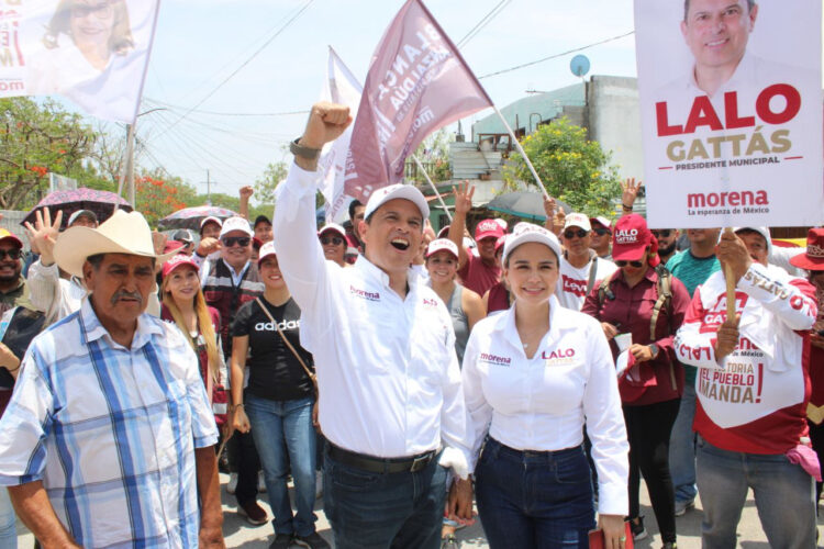 Lidera Lalo Gattás voto ciudadano en Victoria