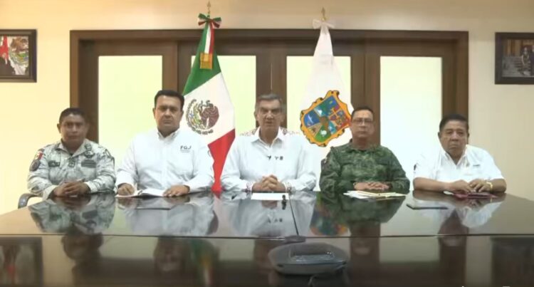 Se reúne Mesa de Seguridad de Tamaulipas; Gobernador condena violencia en proceso electoral