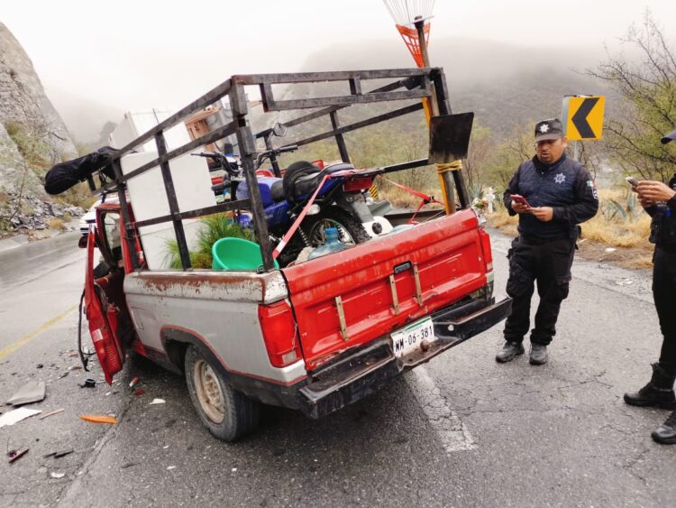 Alerta: Circulación cerrada en un carril de la Carretera Rumbo Nuevo por choque