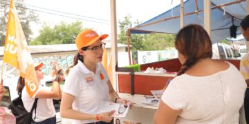 Asegura Mayra Benavides voto naranja en la San Marcos