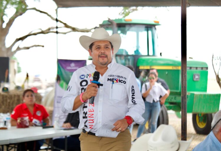 “Les aseguro que los campesinos de Tamaulipas nunca más estarán solos, ese será mi compromiso”: Arturo Núñez Ruíz