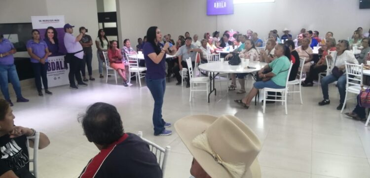Consentirá Yahleel Abdala a todas la abuelitas y abuelitos de Nuevo Laredo, para quienes construirá una Casa del Adulto Mayor al poniente de la ciudad