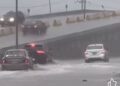 Invierten 140 millones de pesos en el Puente Calzada de los Héroes: Primeras lluvias inundan el sector