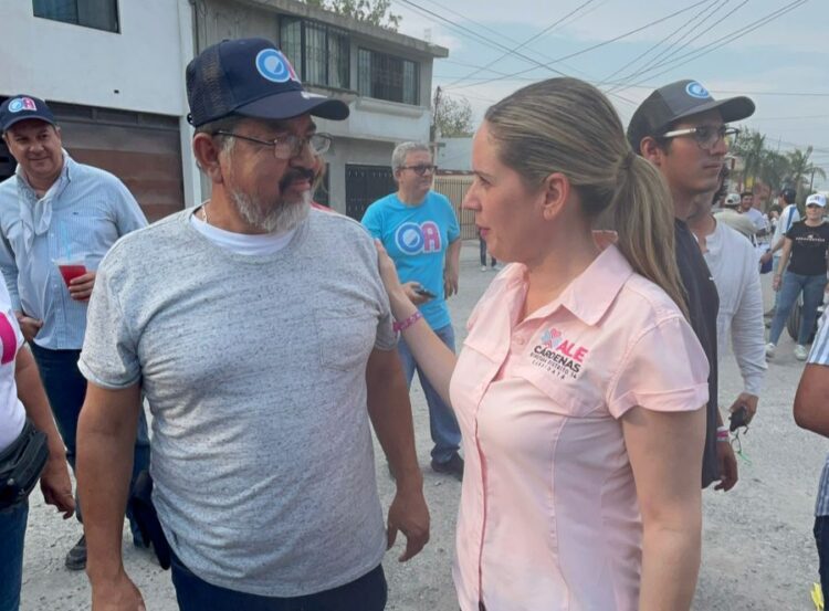 Juntos somos Ley, vamos a ganar: Ale Cárdenas