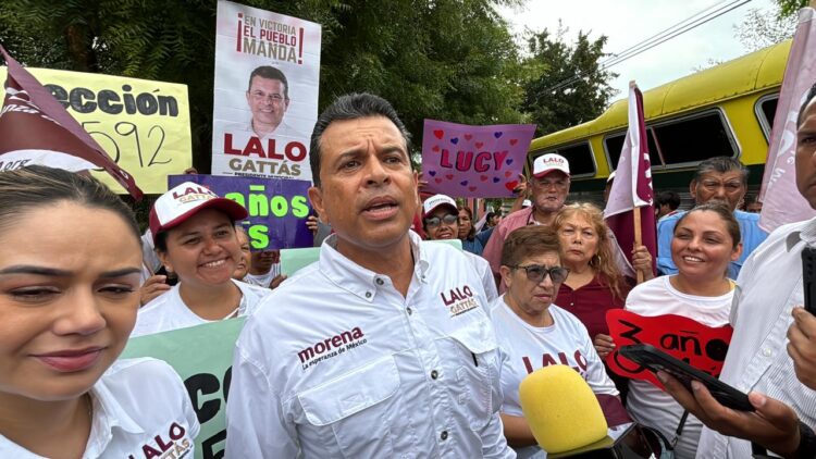 Encuestadoras nos dan como ganadores de las elecciones: Lalo Gattás