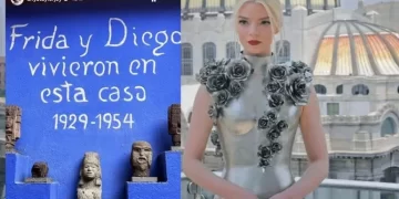 Anya Taylor-Joy visita la Casa Azul de Frida Kahlo
