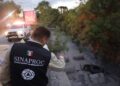 Supervisan autoridades de Protección Civil red de drenes en Victoria