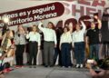 Celebran Gattas y Olga Sosa el triunfo de Morena en las elecciones