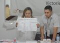 En Victoria, sólo han contado los votos de 93 casillas