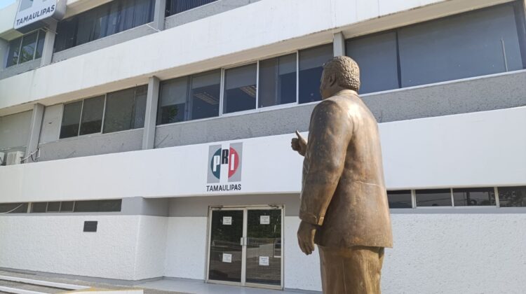 Asegura FGJ edificio del PRI de Tamaulipas